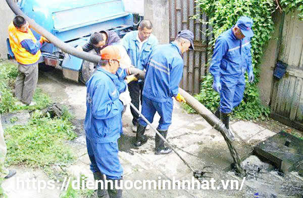 thông cống tại Hoàng Mai