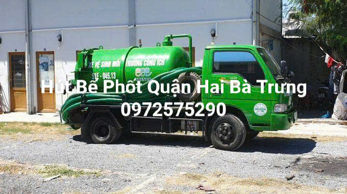 Hút bể phốt tại quận Hai Bà Trưng giá rẻ nhất