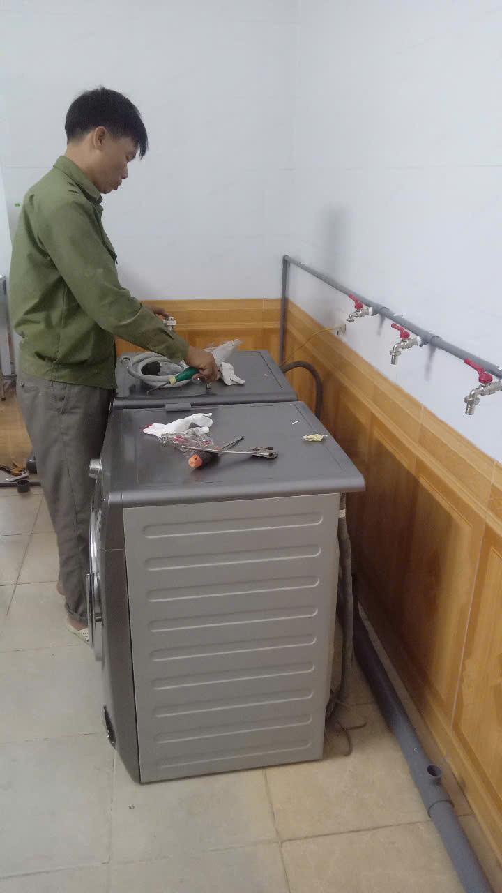 Lắp máy giặt giá rẻ tại Hà Nội