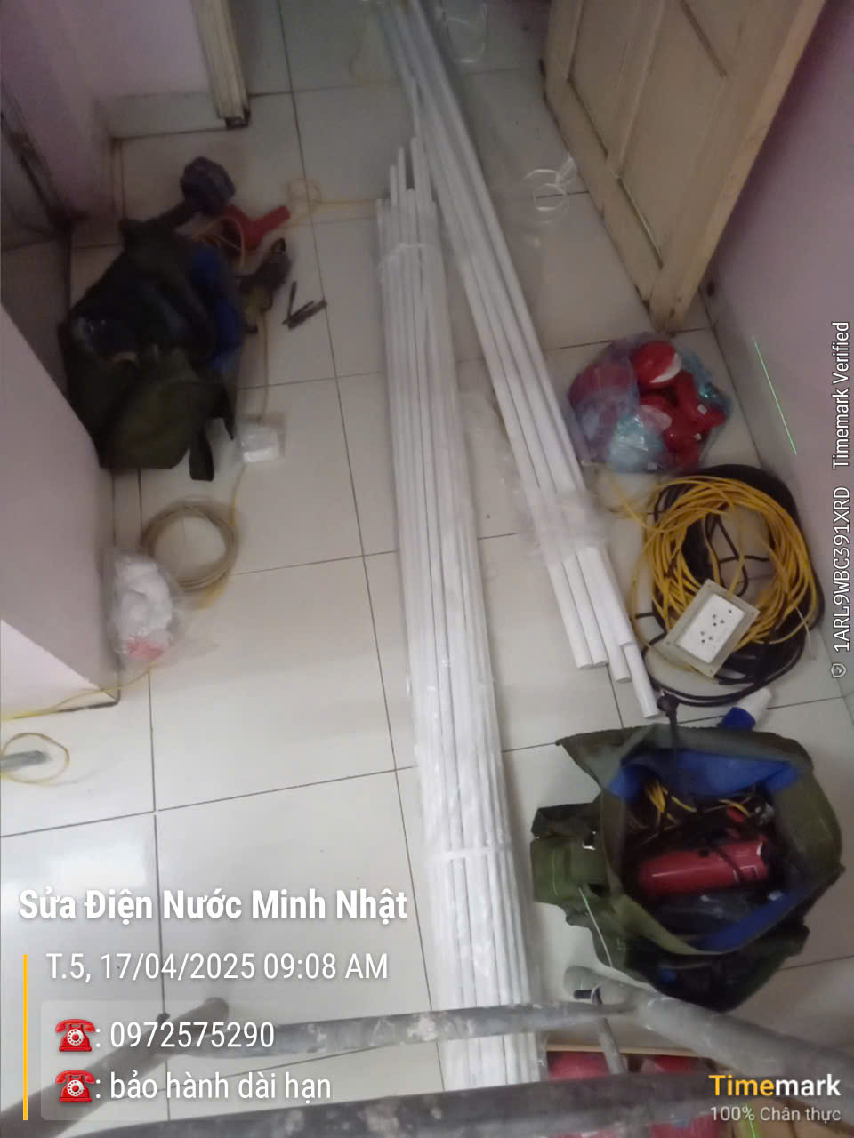 sửa điện nước tại vinhomes reverside