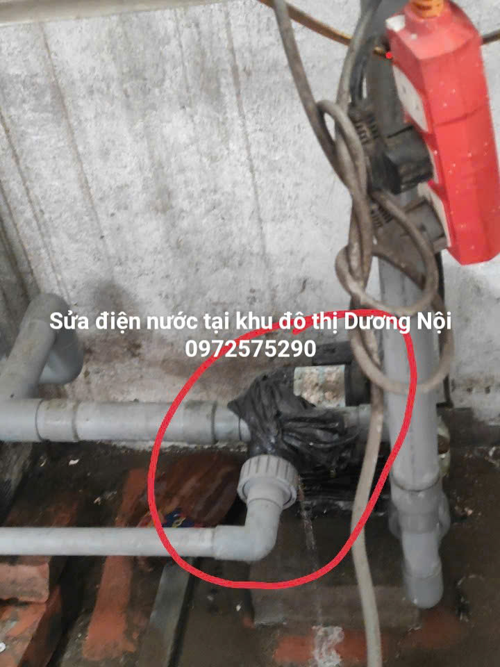 Dịch vụ thợ chữa điện nước tại khu đô thị Dương Nội
