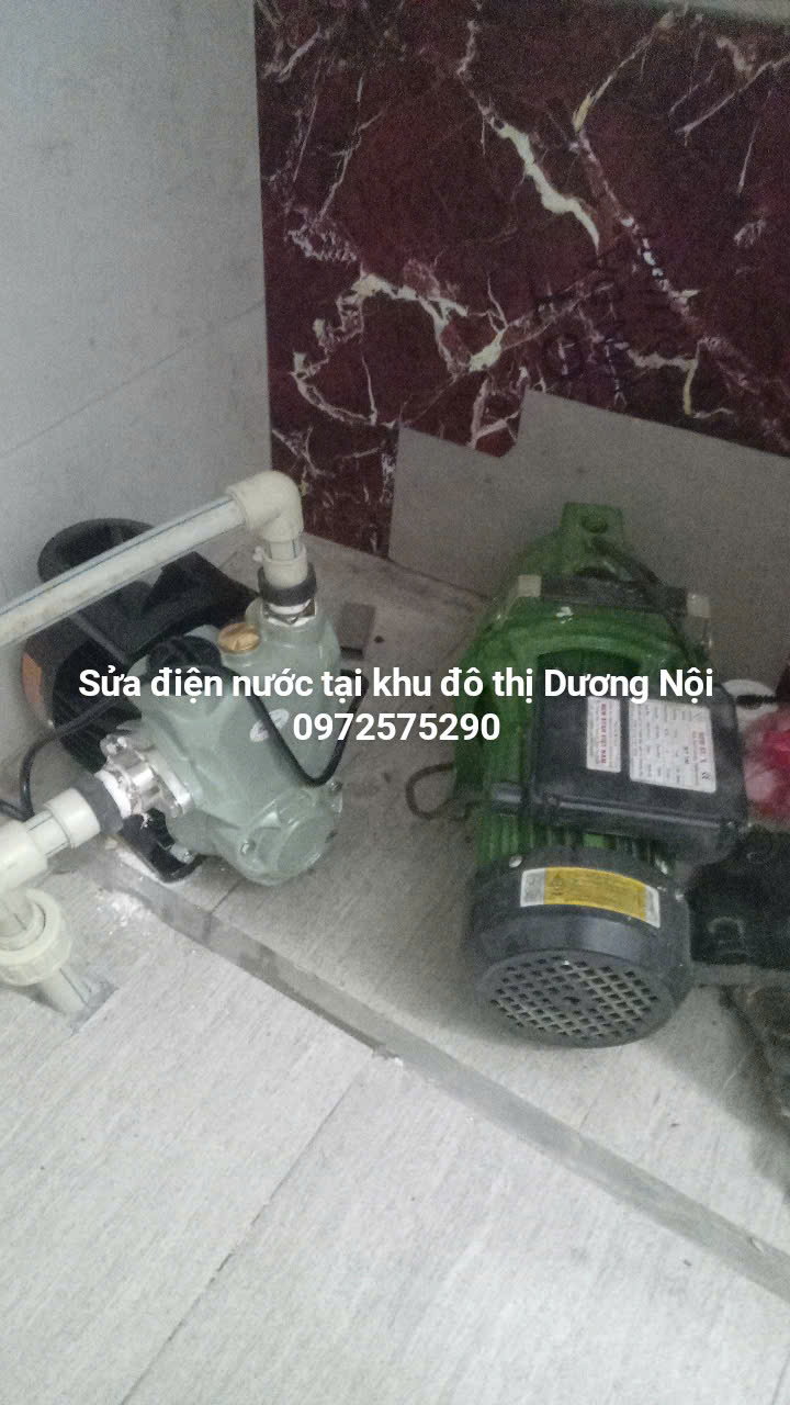 Thợ sửa máy bơm , sửa điện nước tại Dương Nội