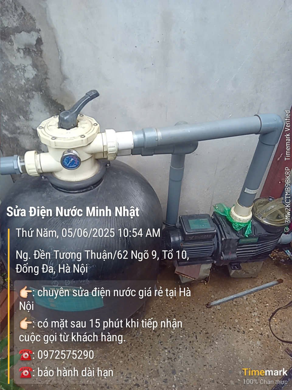 Sửa chữa điện nước giá rẻ tại Khâm Thiên