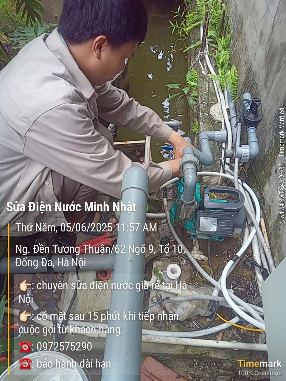 Dịch vụ sửa điện nước tại Khâm Thiên giá rẻ nhất