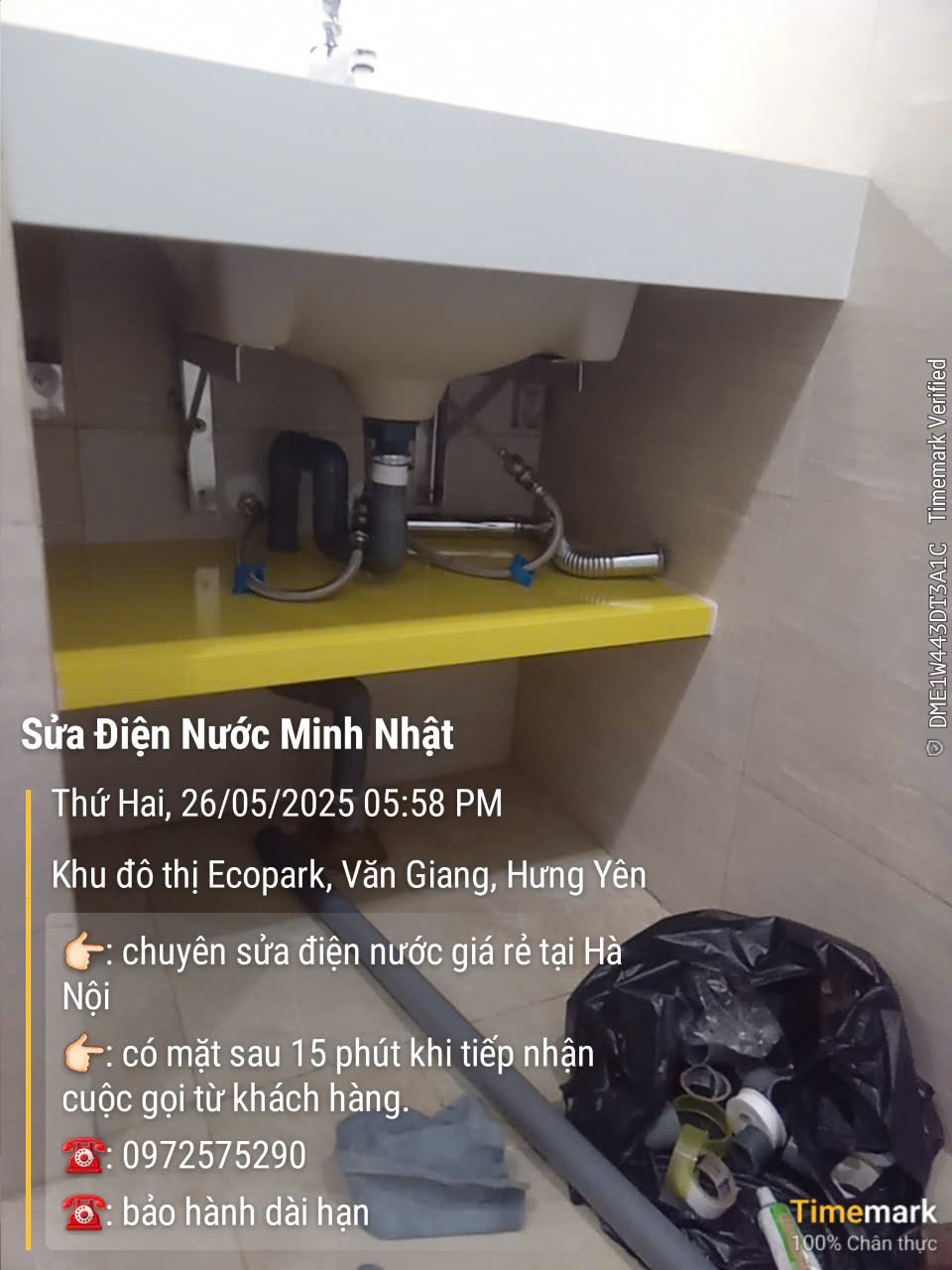 Sửa ống nước rò rỉ tại Ecopark giá rẻ nhất