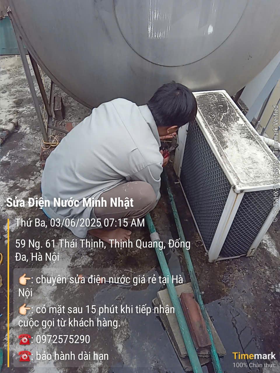 Thợ sửa điện nước tại khu tập thể Thành Công giá rẻ nhất