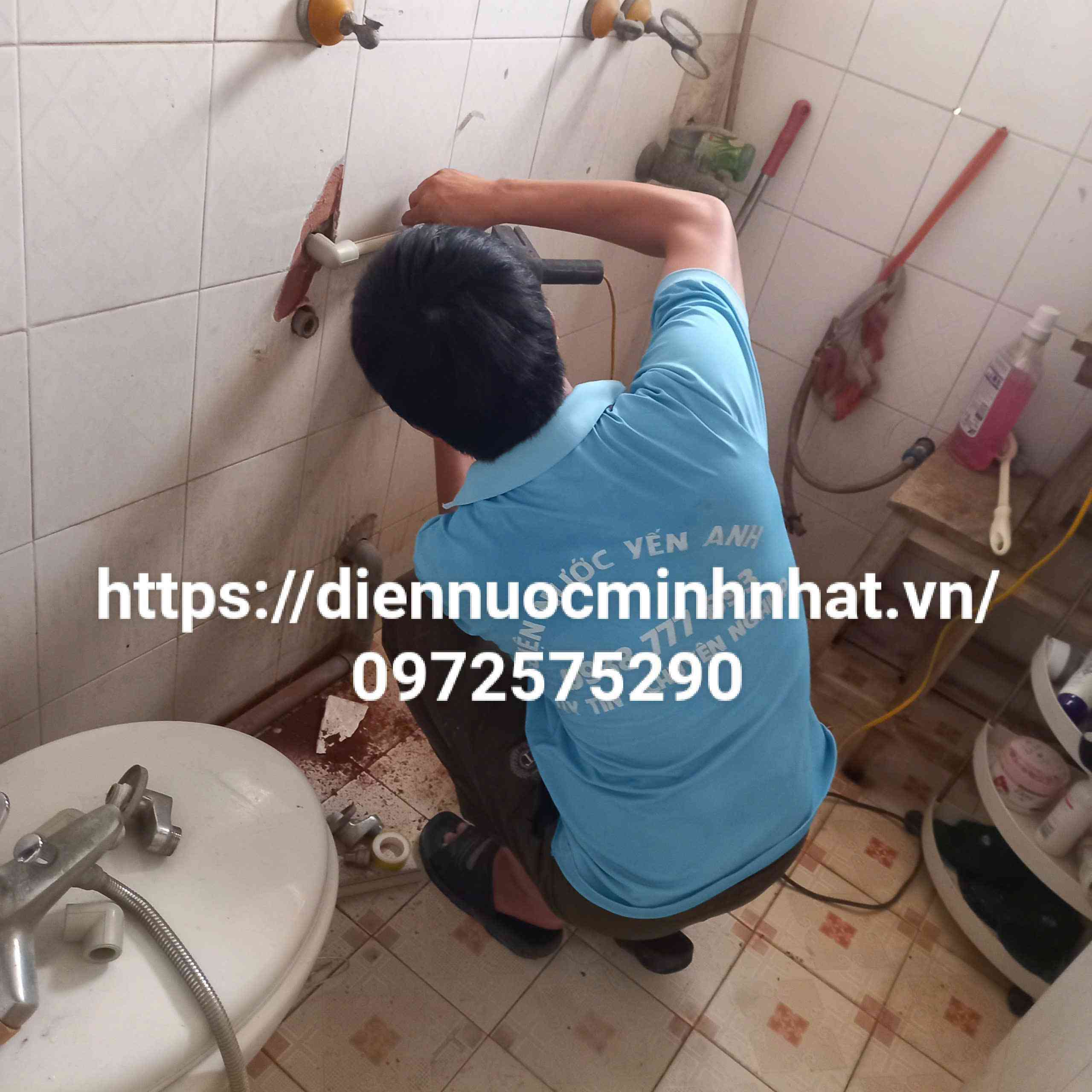 Dịch vụ sửa điện nước tại phố Vọng