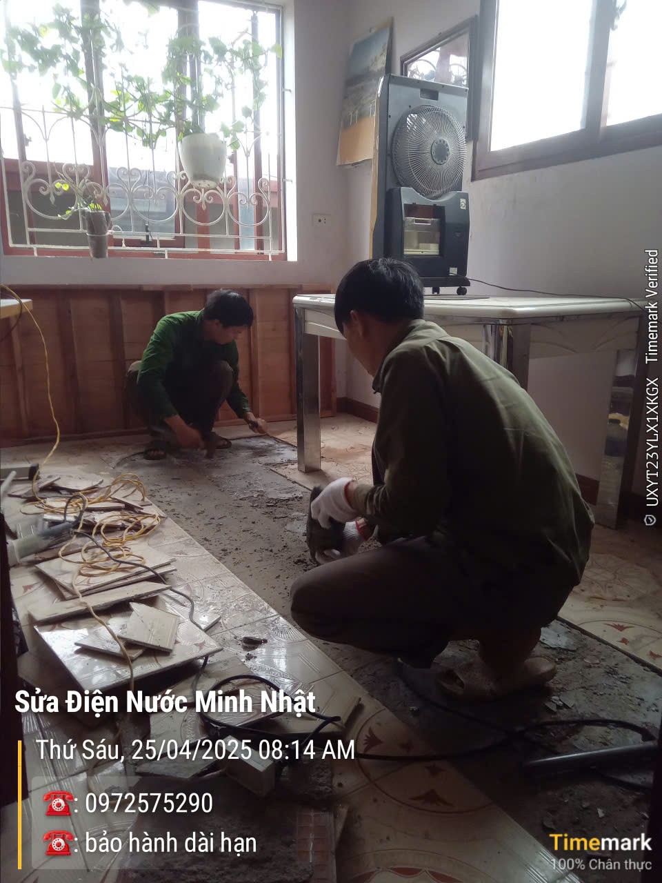 Sửa chữa điện nước tại Trương Định