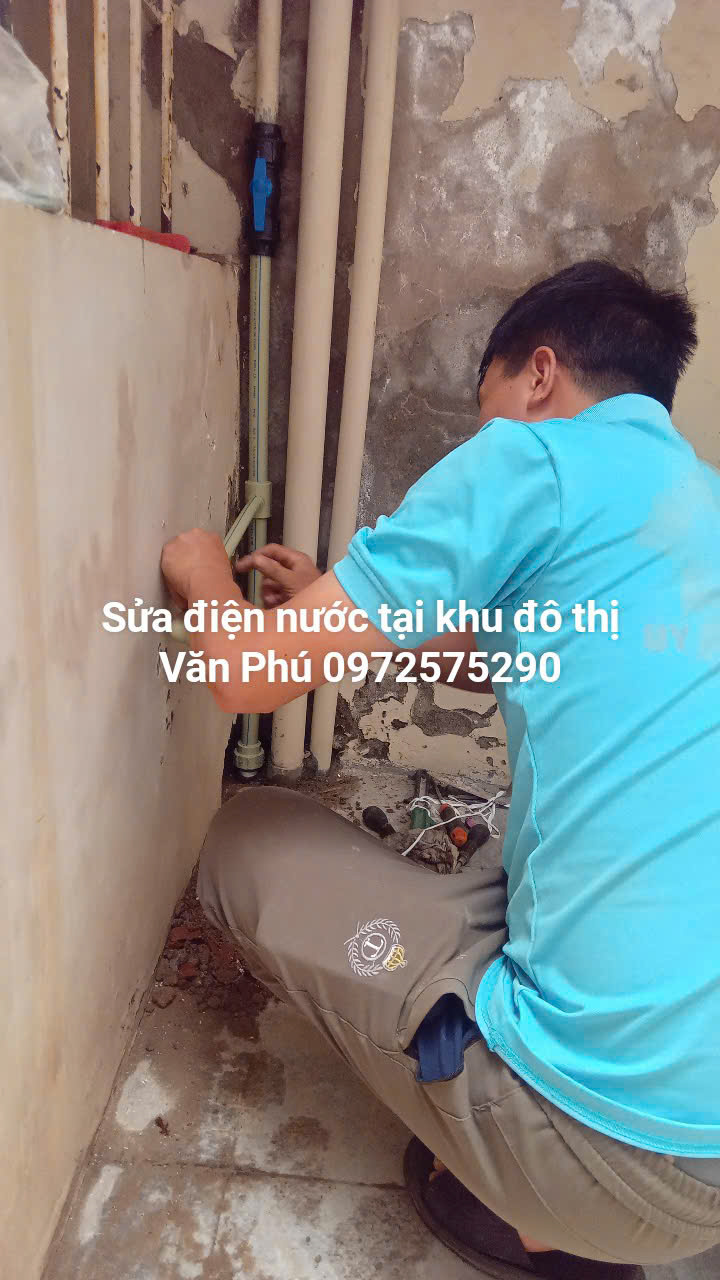 Dịch vụ sửa điện nước tại Văn Phú