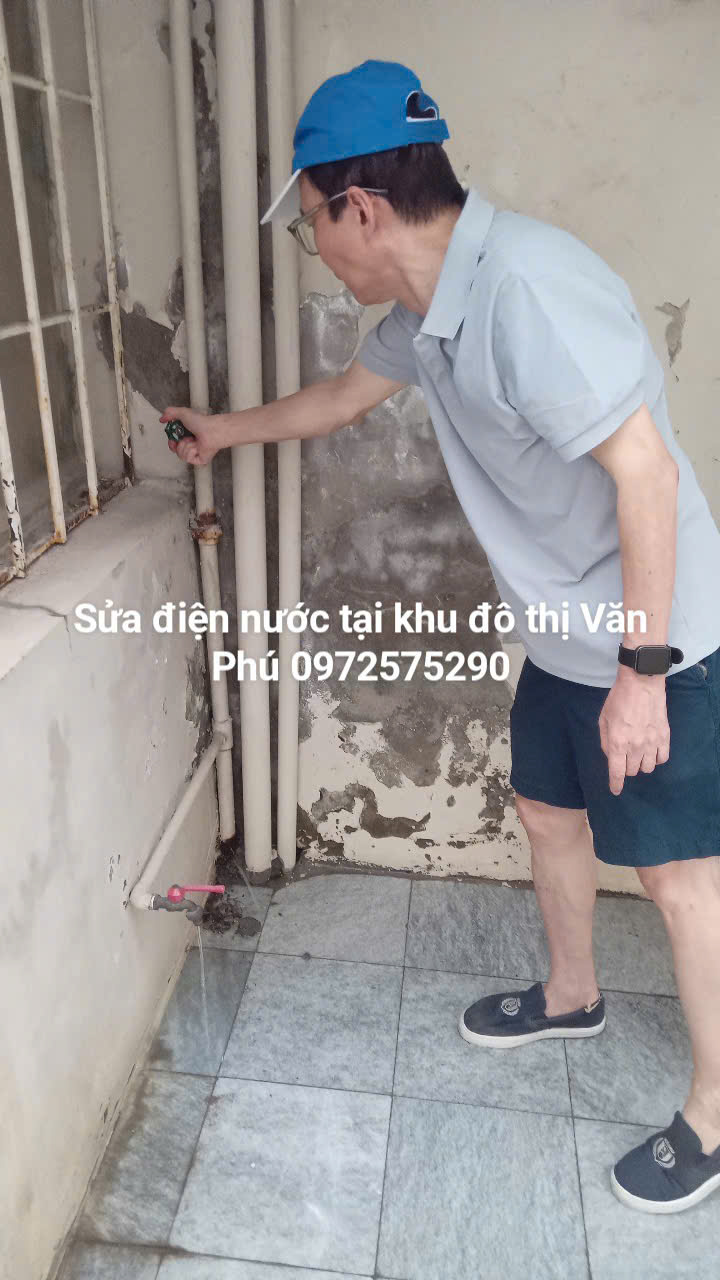 Thợ điện nước tại Văn Phú