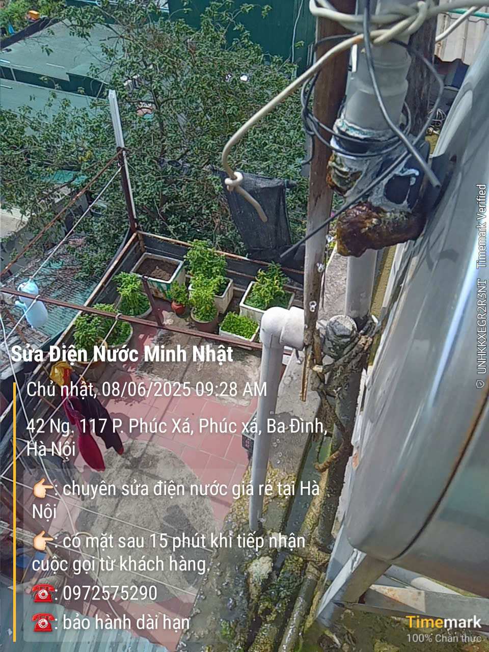 Dịch vụ sửa ống nước rò rỉ tại Hà Nội