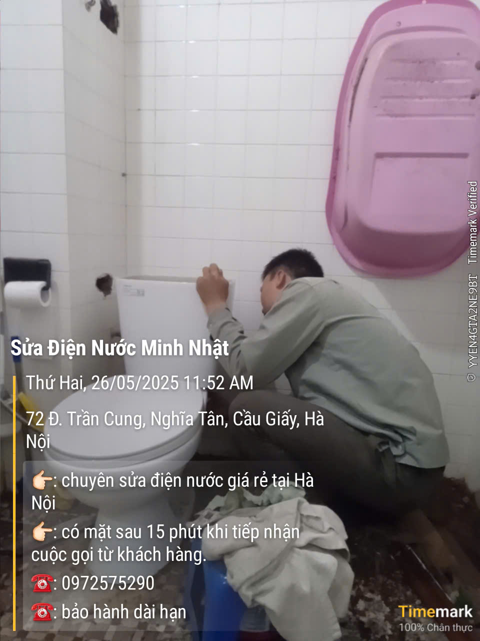 Thợ giỏi chuyên nhận sửa điện nước tại Khu Tập Thẻ Nghĩa Tân