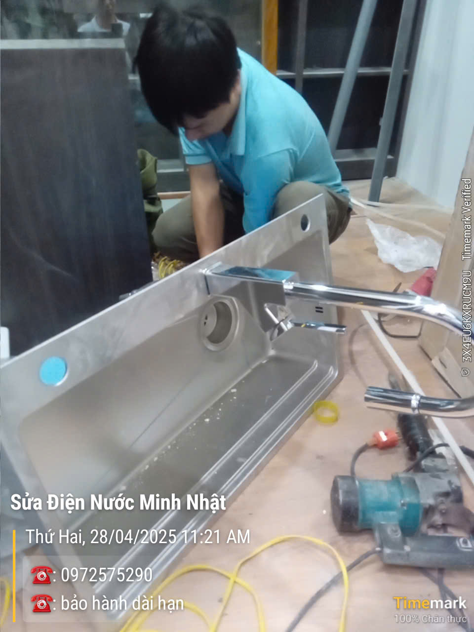 Thợ sửa điện nước tại Mễ Trì