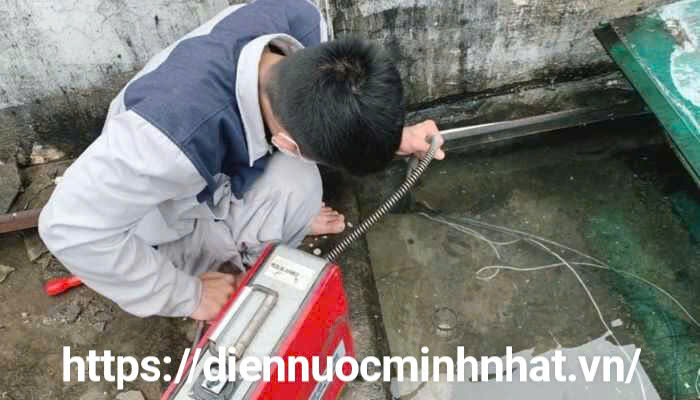 Thông cống bị tắc Hoàng Mai