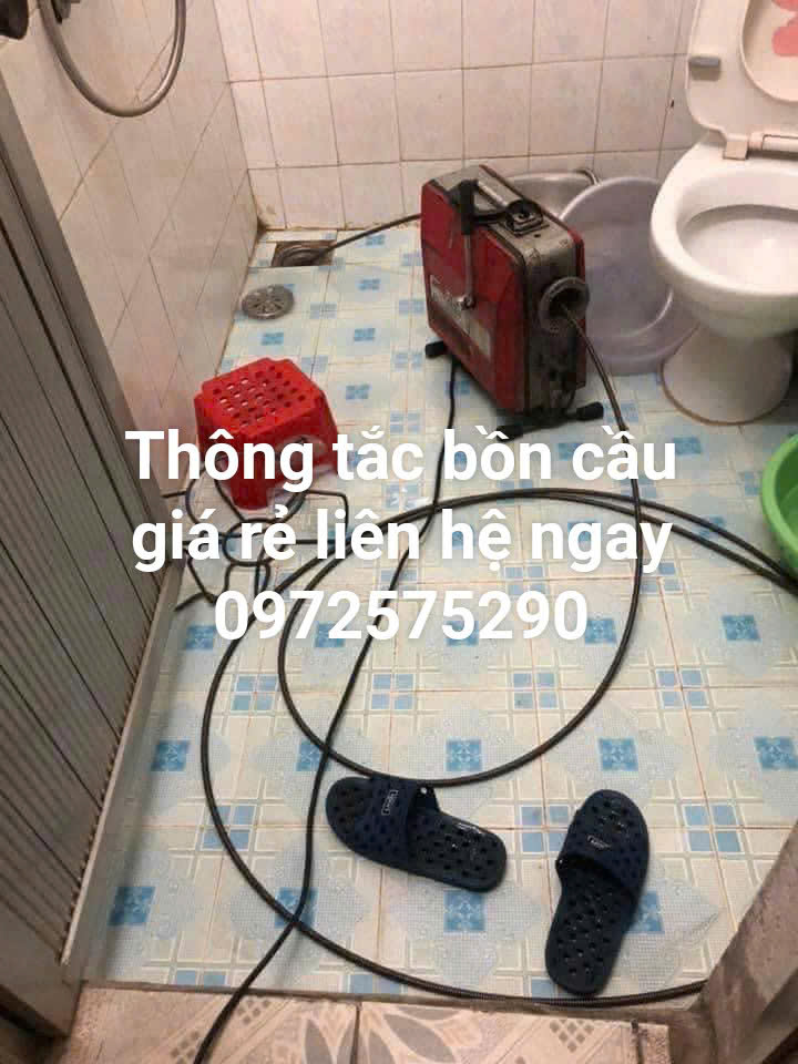 Thông tắc bồn cầu tại quận Ba Đình