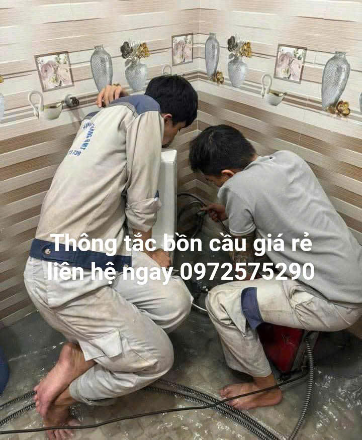 Thông tắc bồn cầu tại quận Bắc Từ Liêm