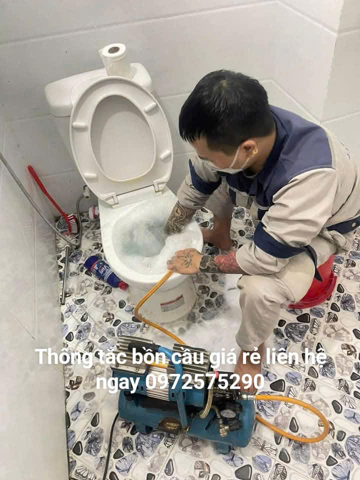 Thợ thông bồn cầu quận Đống Đa