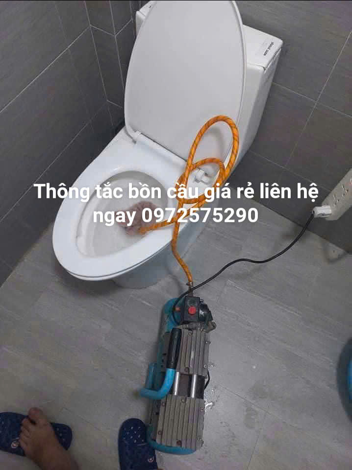 Dịch vụ thông tắc bồn cầu tại Hà Nội