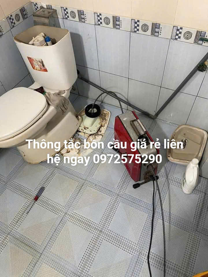 Thông tắc bồn cầu tại quận Long Biên giá tốt