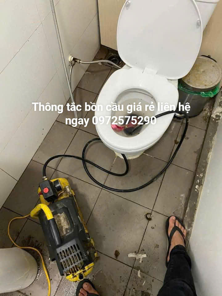 Dịch vụ thợ thông tắc bồn cầu tại quận Long Biên