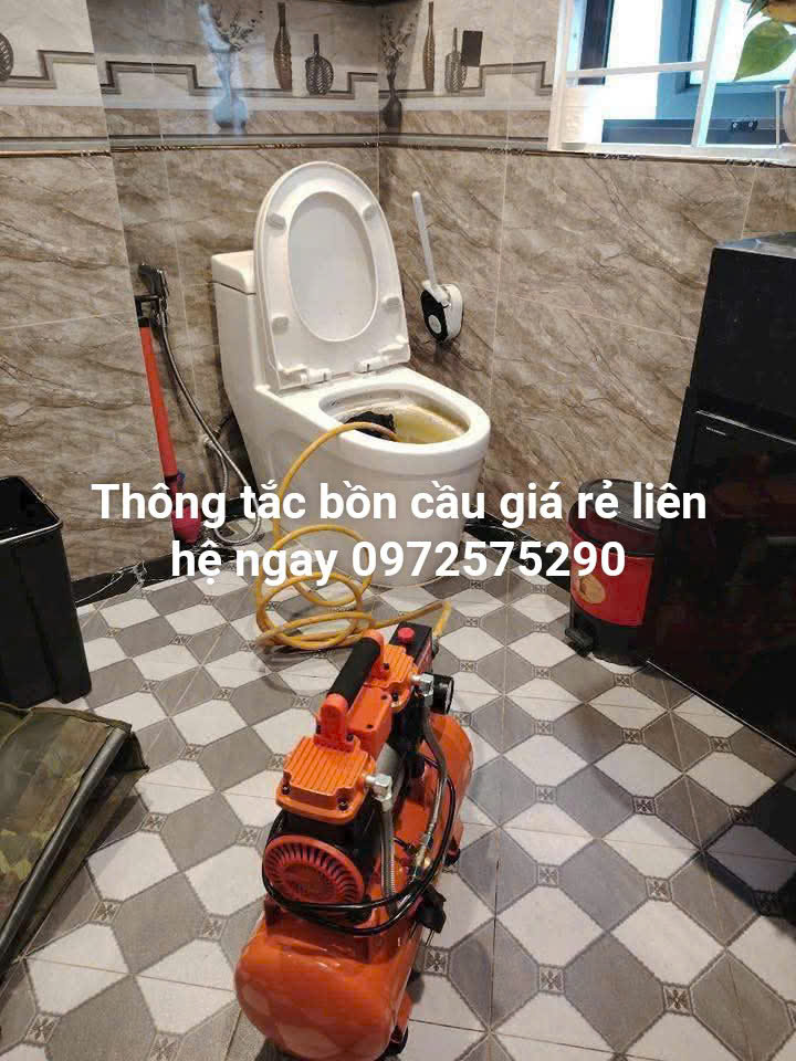 Thợ thông tắc bồn cầu ngay tại quận Nam Từ Liêm