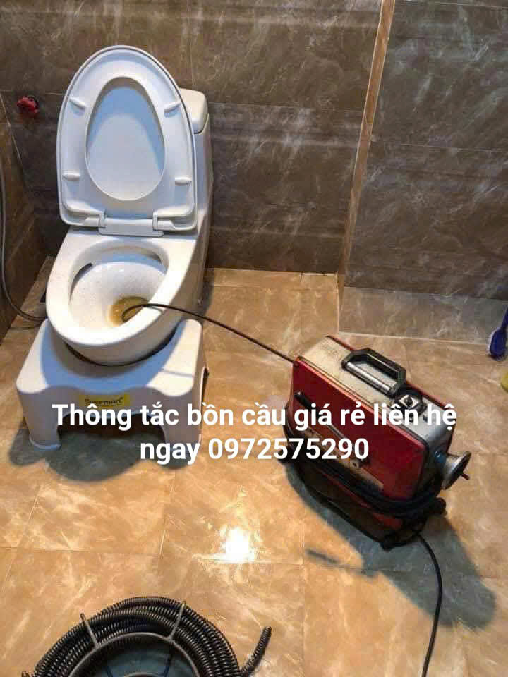 Dich vụ thông tắc bồn cầu tại quận Ba Đình