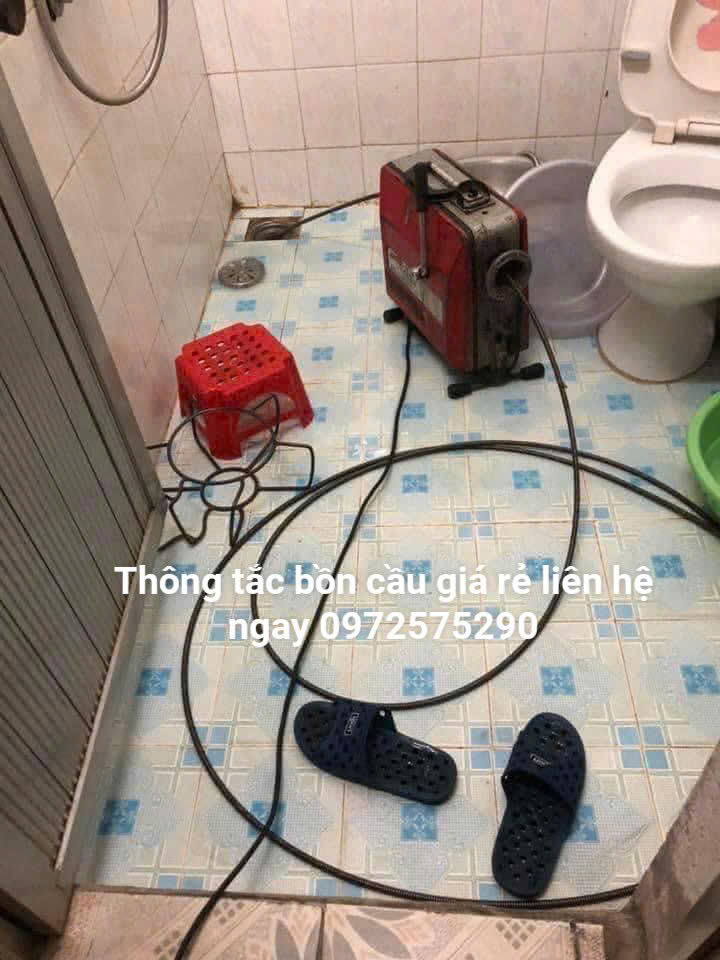 Thợ thông tắc bồn cầu quận Thanh Xuân Uy Tín