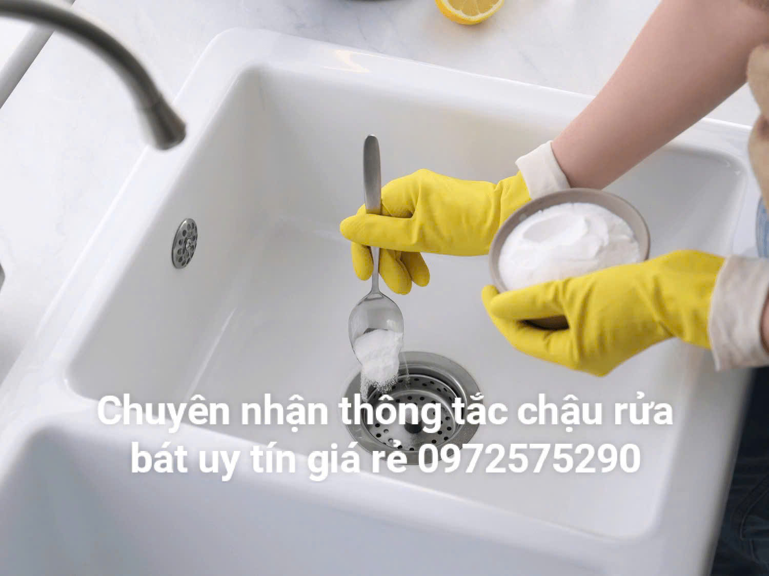 Thông tắc chậu rửa bát tại cầu giấy chuyên nghiệp