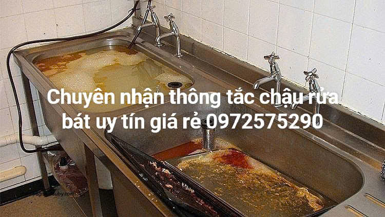 Xử lý tắc nghẽn chậu rửa bát tại quận Đống Đa