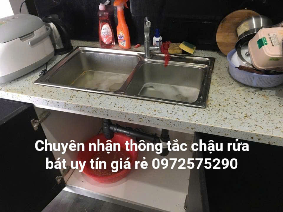 Thông tắc chậu rửa bát tại quận đống đa