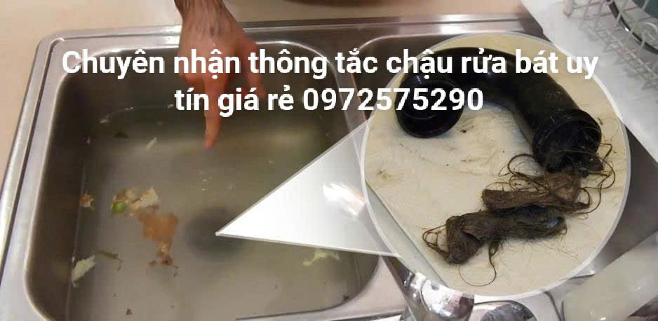 Dịch vụ chuyên thông tắc chậu rửa bát tại quận Đống Đa