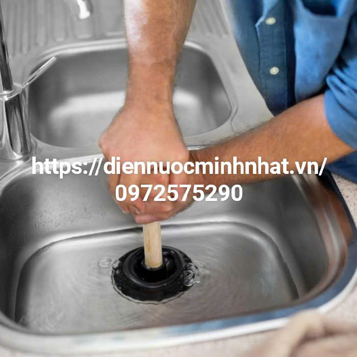 Xử lý nhanh sự cố chậu rửa bát bị tắc tại quận Hoàng Mai