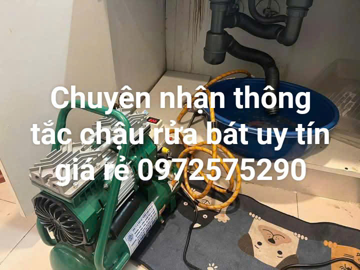Thông tắc cống quận Long Biên giá tốt