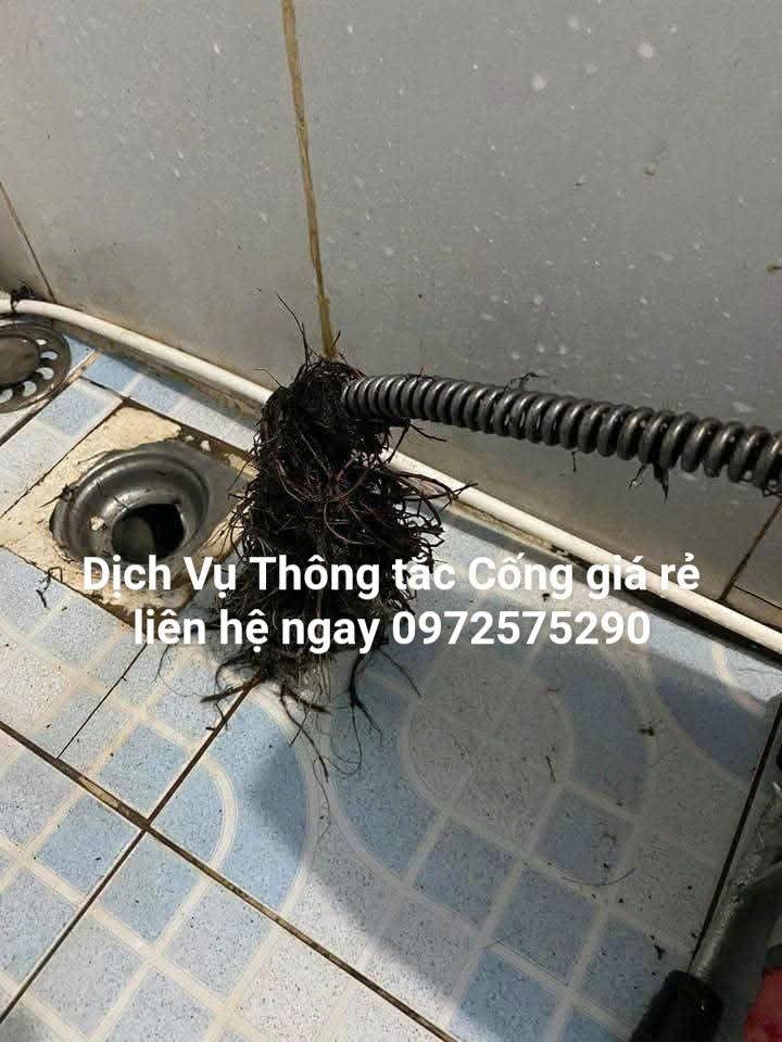 Thông tắc cống tại khu đô thị Định Công chuyên nghiệp
