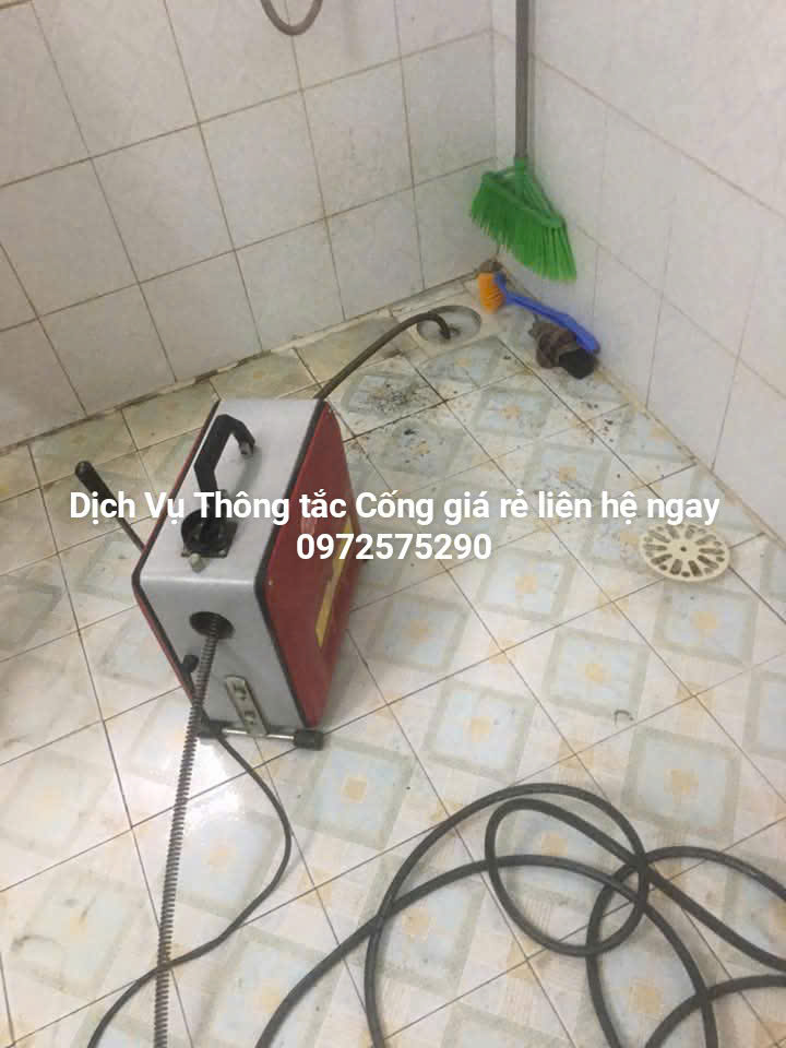 Dịch vụ thông tắc cống tại Khu Đô Thị Định Công