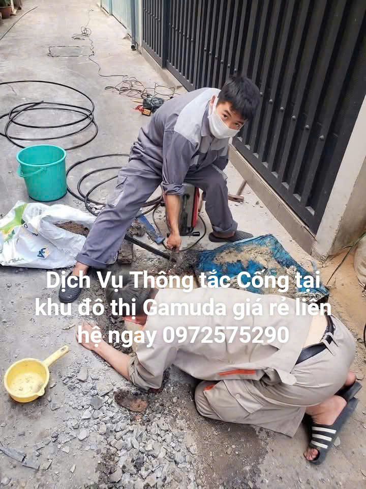 Thợ sửa cống thoát nước tại Gamua da