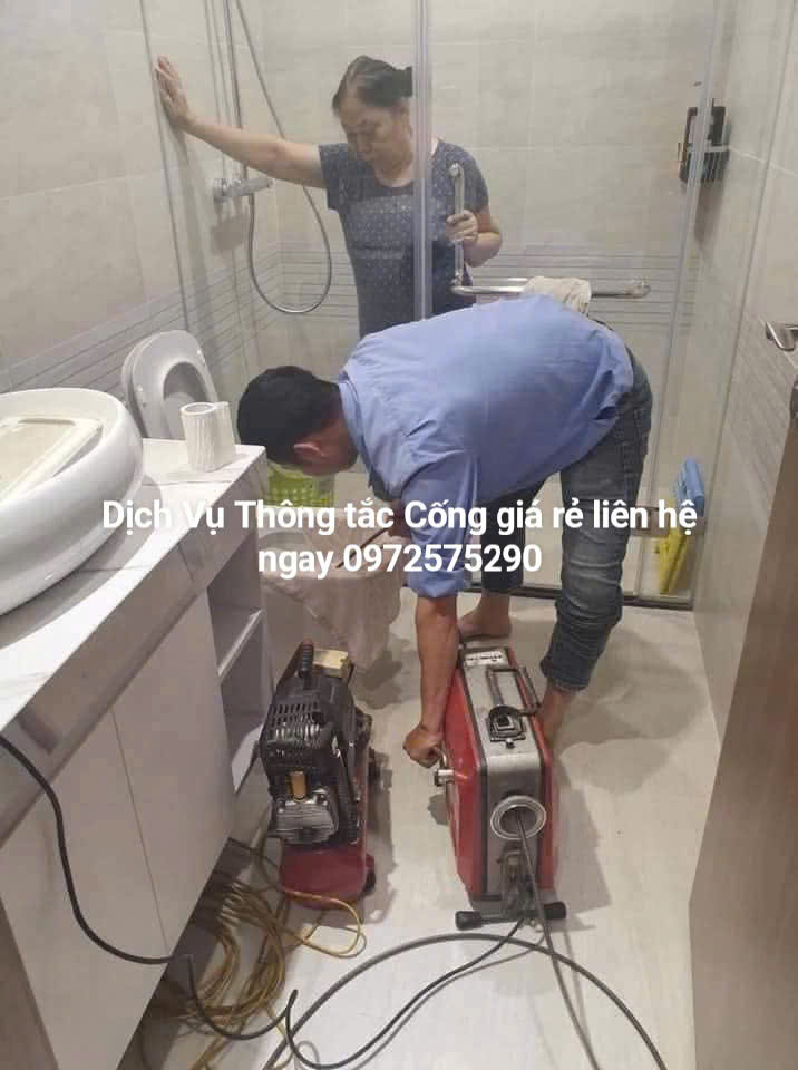 Dịch vụ thông tắc cống tại khu đô thị Vinhomes reverside