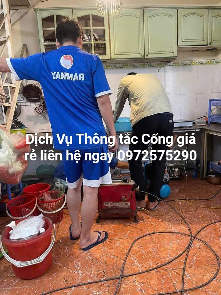 Dịch vụ thông cống tại Times City