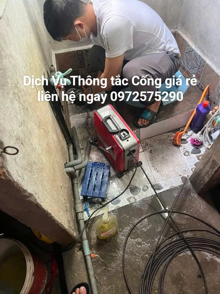 Thợ thông cống chuyên nghiệp tại Kim Văn Kim Lũ