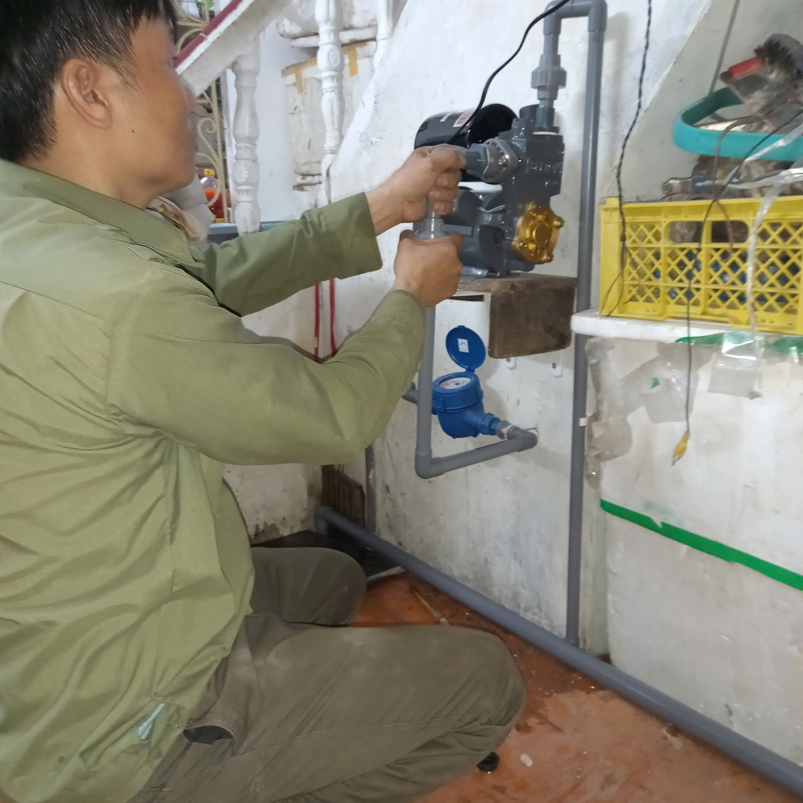 Thợ điện nước tại khu đô thị Văn Khê