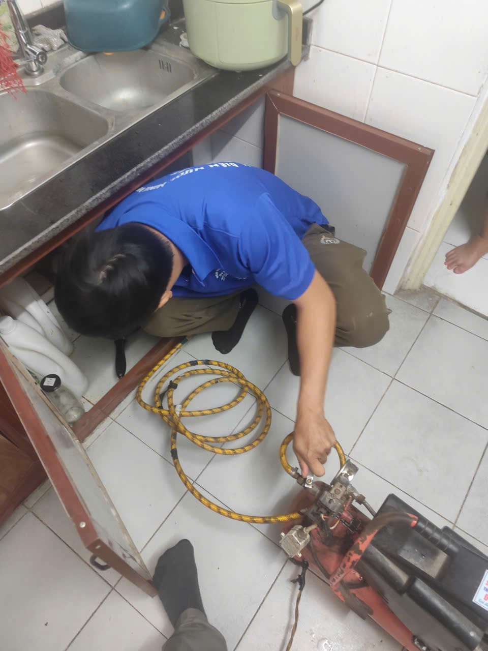 Thông tắc chậu rửa tại Hà Nội chuyên Nghiệp