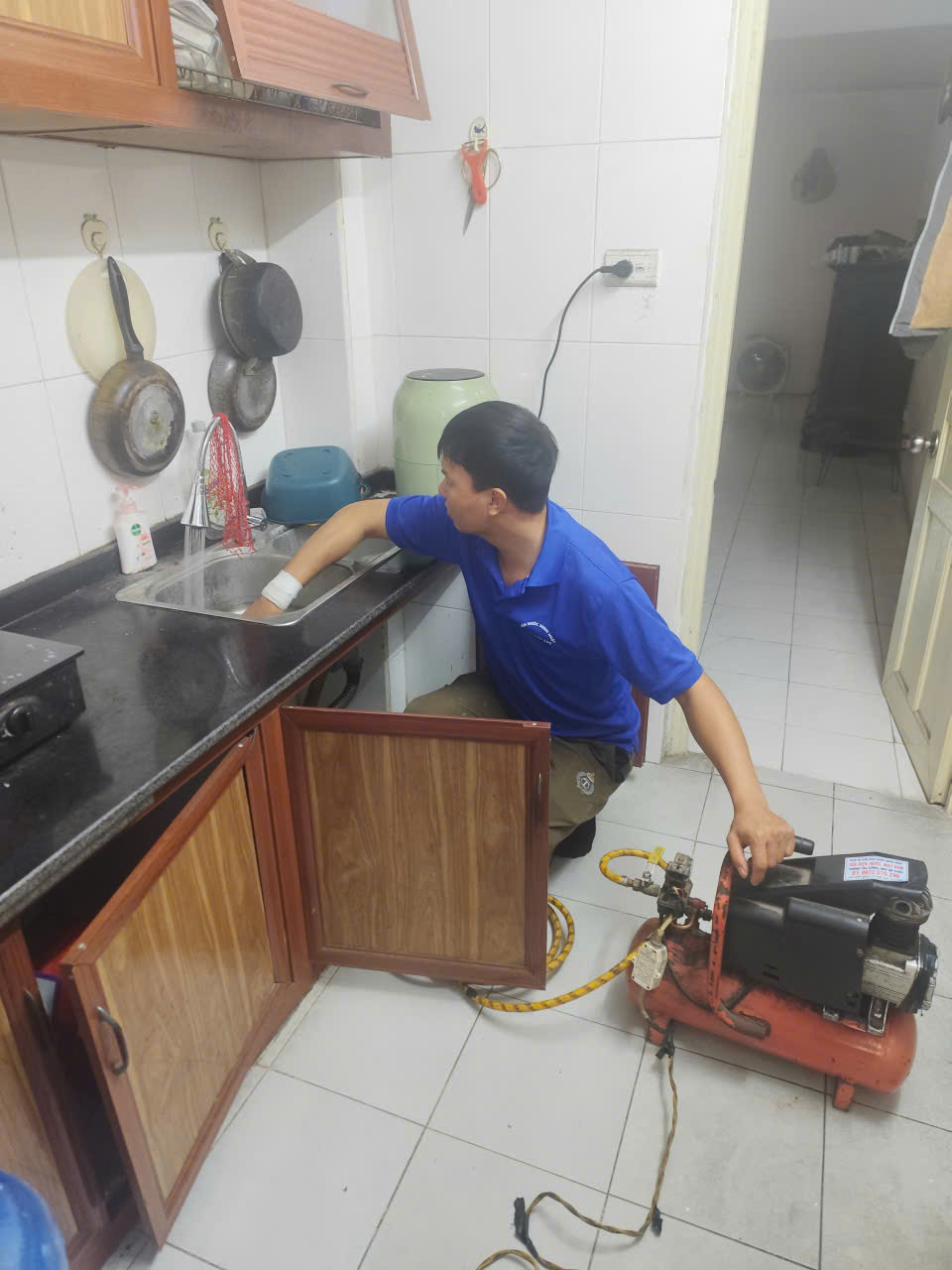 Thợ thông tắc chậu rửa bát tại Hà Nội uy tín giá rẻ